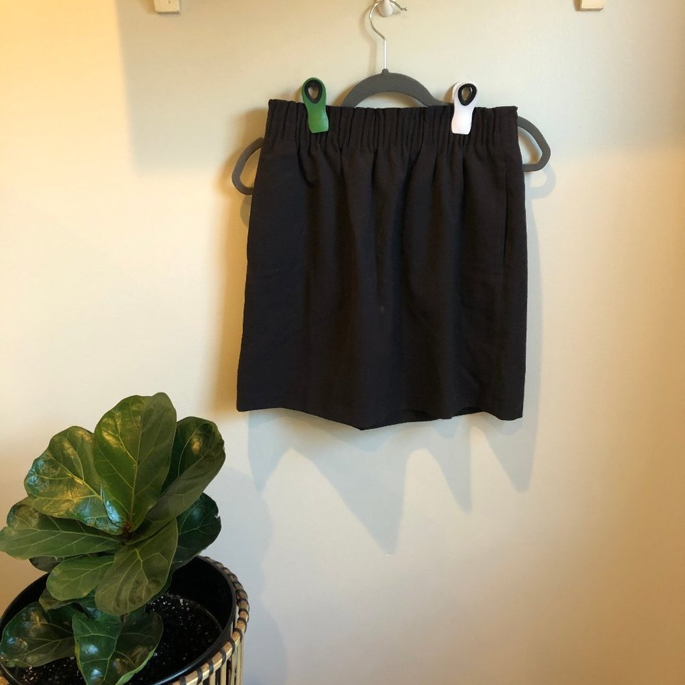 J Crew Navy Skirt